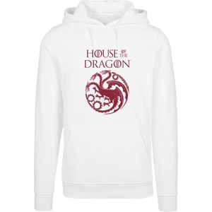 F4NT4STIC Sweatshirt 'House Of The Dragon Targaryen Crest'  rood / wit