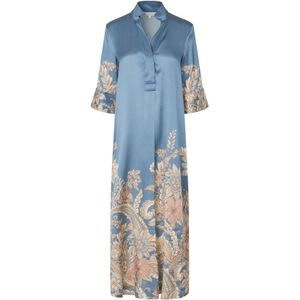 Dea Kudibal Jurk 'Helga'  beige / azuur / abrikoos