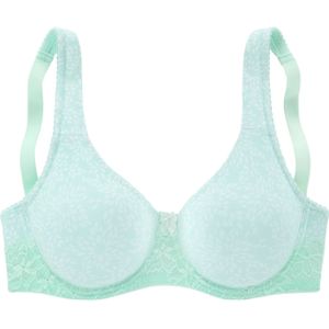 NUANCE BH  mintgroen / wit