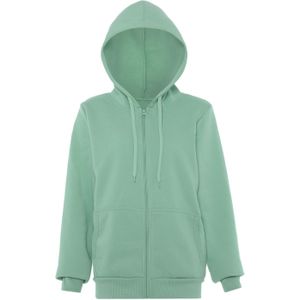 Yuka Sweatvest  mintgroen