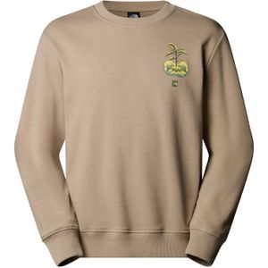 THE NORTH FACE Sweatshirt 'Connect'  lichtbeige / geel / spar