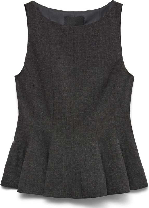 Peplum Top - Mouwloos - Regular Fit