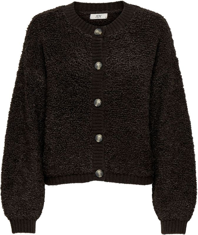 JDY - Vest - Gebreid - O-hals - Lange Mouwen - Knit Fit