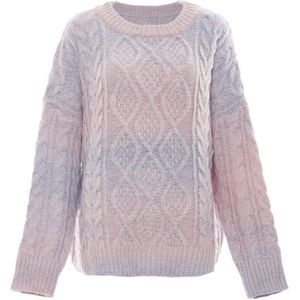 Sookie Trui  blauw / poederroze