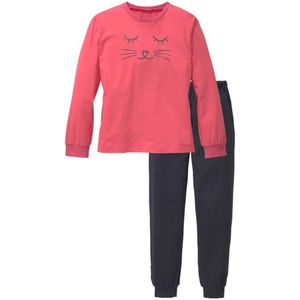 ARIZONA Nachtkledij  antraciet / lichtrood