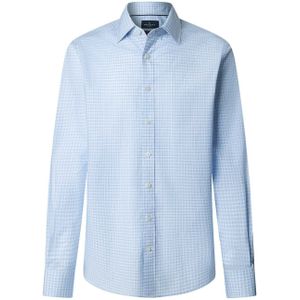 Hackett London Overhemd  hemelsblauw / wit