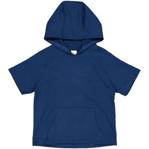 Fred's World by GREEN COTTON Sweatshirt  donkerblauw / lichtoranje / wit