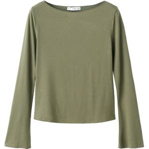 MANGO Shirt 'ANI'  kaki