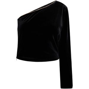 faina Top 'Nally'  zwart