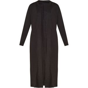 Usha Gebreid vest  zwart