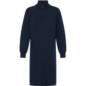 Oxmo Gebreide jurk ' OXFSANVA '  donkerblauw