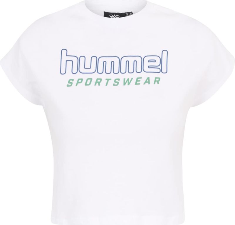 Hummel - Lgc June - T-shirt - Katoen - Cropped Design - Ronde Hals - Korte Mouwen
