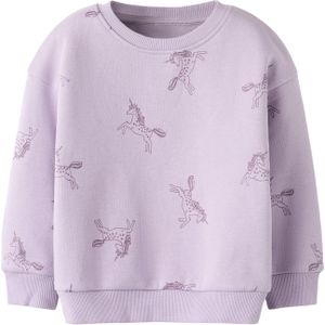 NAME IT Sweatshirt 'NMFSOLEA'  lila