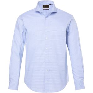 JP1880 Overhemd  lichtblauw / wolwit