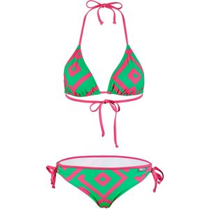 BECO the world of aquasports Bikini 'Inka Graphic'  groen / pink