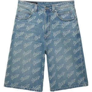 Pull&Bear Jeans 'STWD'  blauw denim / wit