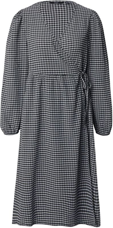 Vmkaya - Midi-jurk - Wikkeljurk - V-Hals - Lange Mouwen - Regular Fit