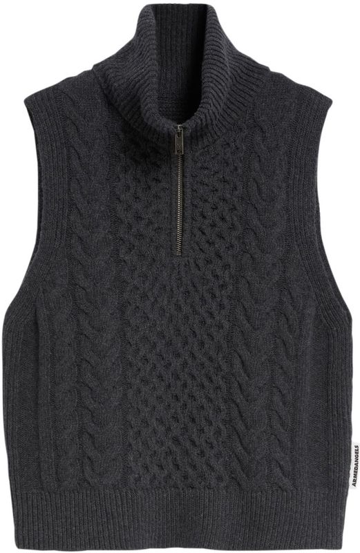 ARMEDANGELS - Olaiaas Cable - Mouwloze Pullover - Dames