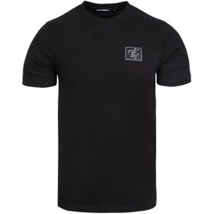 Karl Lagerfeld Functioneel shirt  zwart / wit