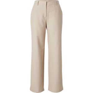 NA-KD Broek  beige gemêleerd