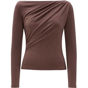 studioselect Shirt 'Dorina'  donkerbruin