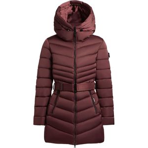 khujo Winterjas 'Kina'  wijnrood