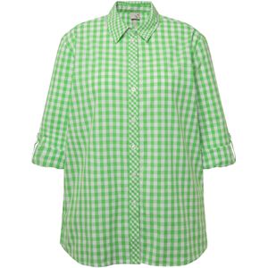 Ulla Popken Blouse  groen / wit