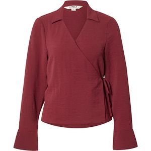 ONLY Blouse 'ONLMETTE'  wijnrood