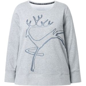 LAURASØN Sweatshirt  grijs gemêleerd