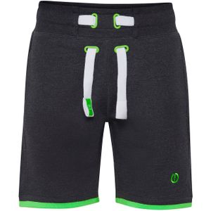 !Solid Broek 'Benjamin'  antraciet / groen