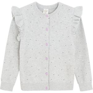 Cool Club Gebreid vest  grijs