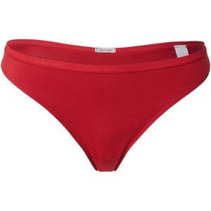 Calvin Klein - String THONG - Rood - Unikleur