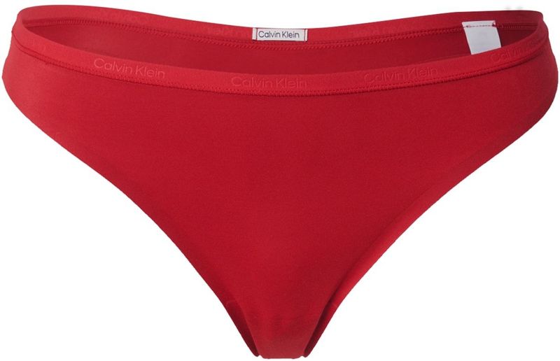 Calvin Klein - String THONG - Rood - Unikleur