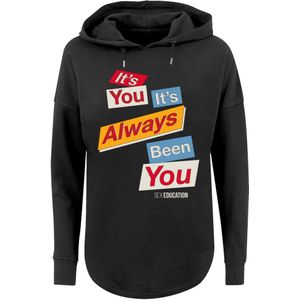 F4NT4STIC Sweatshirt 'Sex Education It Always Been You Netflix TV Series'  lichtblauw / oranje / vuurrood / zwart