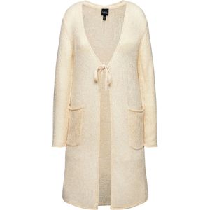Ulla Popken Gebreid vest  lichtbeige