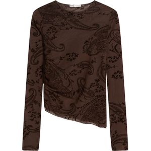 Bershka Shirt  bruin / chocoladebruin