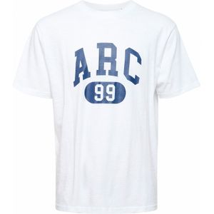 !Solid Shirt 'Finlee'  blauw / wit