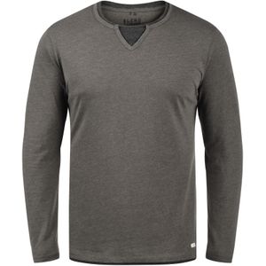 BLEND Shirt 'Leonas'  grijs