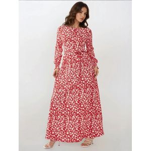 Hiccup Jurk  rood / wit