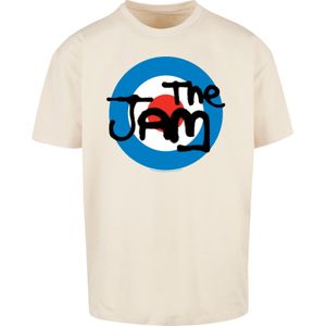 F4NT4STIC Shirt 'The Jam'  sand / blauw / rood / zwart / wit