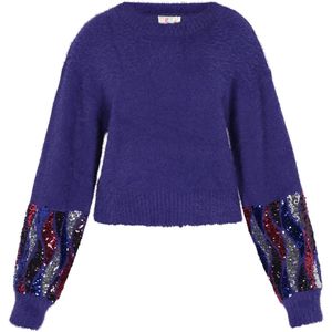 IZIA Trui  lila / gemengde kleuren