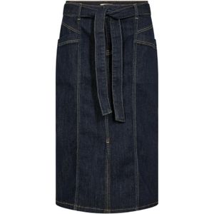 Soyaconcept Rok 'SC-KIMBERLY 38'  donkerblauw