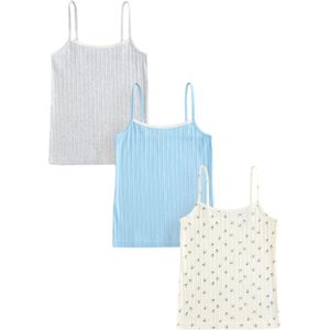 Next Top  ecru / hemelsblauw / grijs gemêleerd