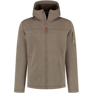 MGO Sweatvest 'Maddox'  lichtbruin