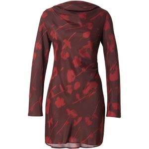 Tssina - Midi-jurk - O-hals - Lange Mouwen - Regular Fit