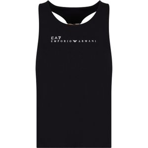 EA7 Emporio Armani Sporttop 'Dynamic Athlete'  beige / zwart / wit