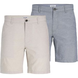 JACK & JONES Broek  beige / blauw