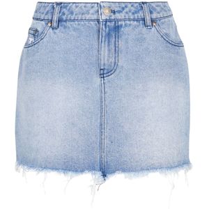 Karl Kani Rok  lichtblauw / bruin / wit