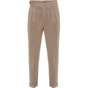 Antioch Bandplooibroek  beige