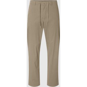 SELECTED Broek '190'  beige / donkerbeige